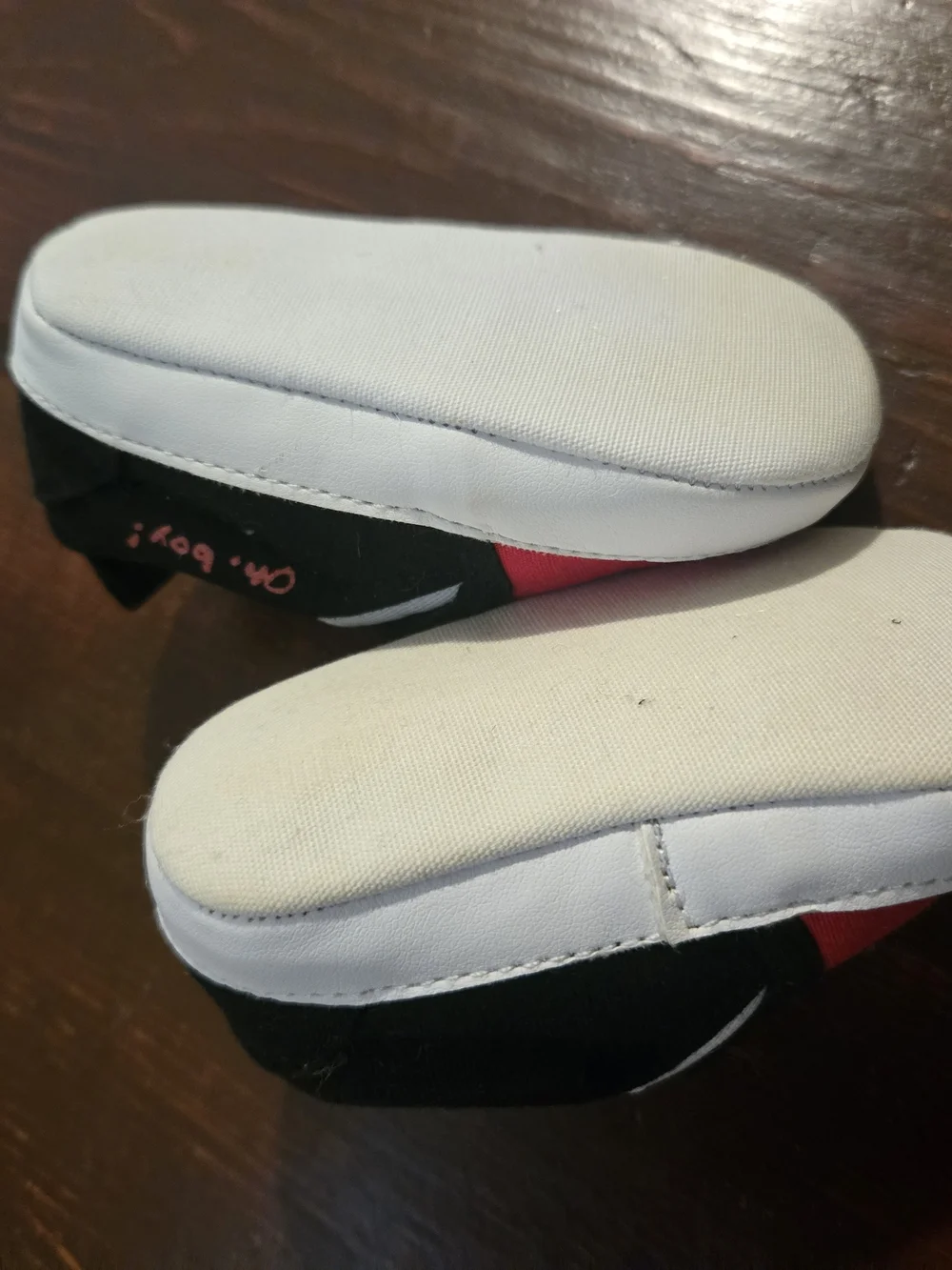 Disney Red Mickey Mouse Slip-On Baby Shoes